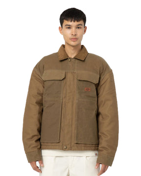 Dickies Lucas Waxed Pocket Front Jacket Acorn