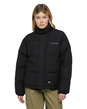 Women's Jacket Dickies Scobey Puffer W Black