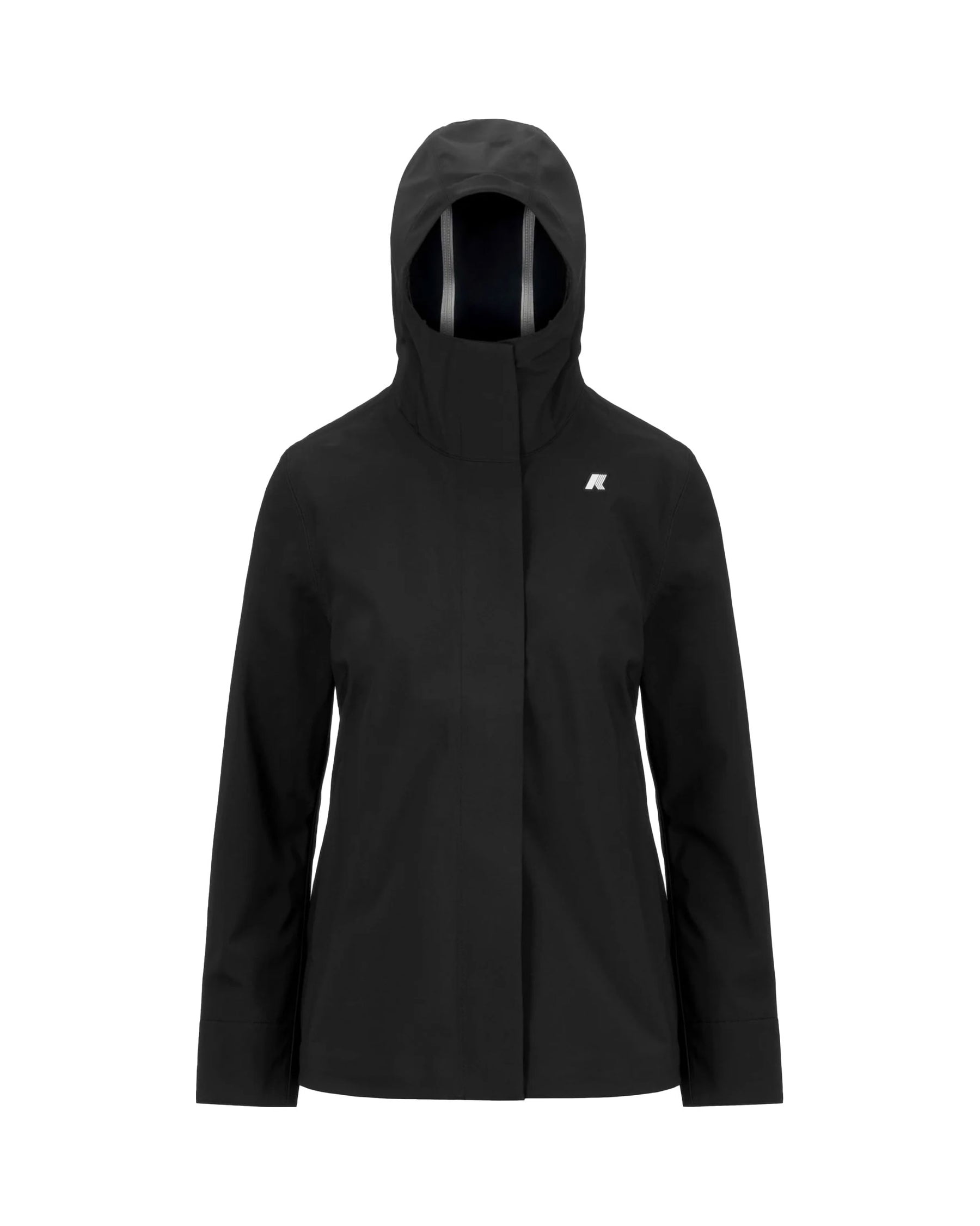 Woman Jackets K-Way Madalina Bonded Black