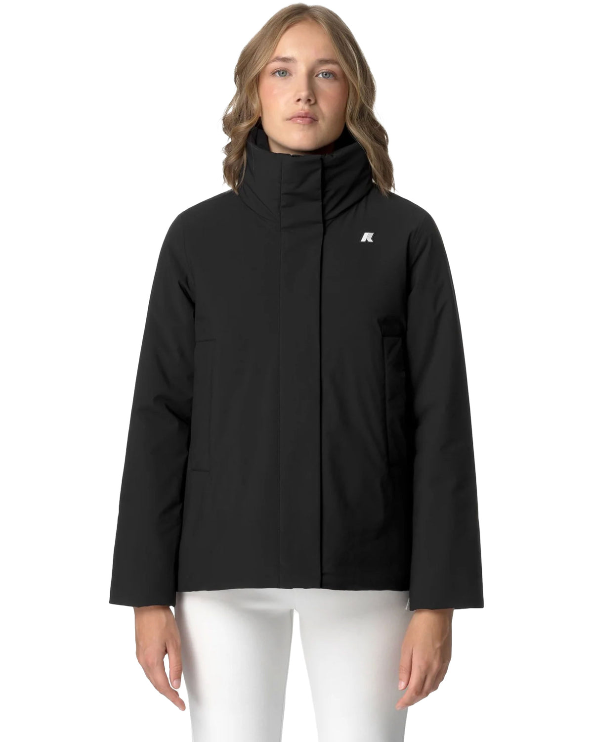 Woman Jacket K-Way Marlette St Warm Black