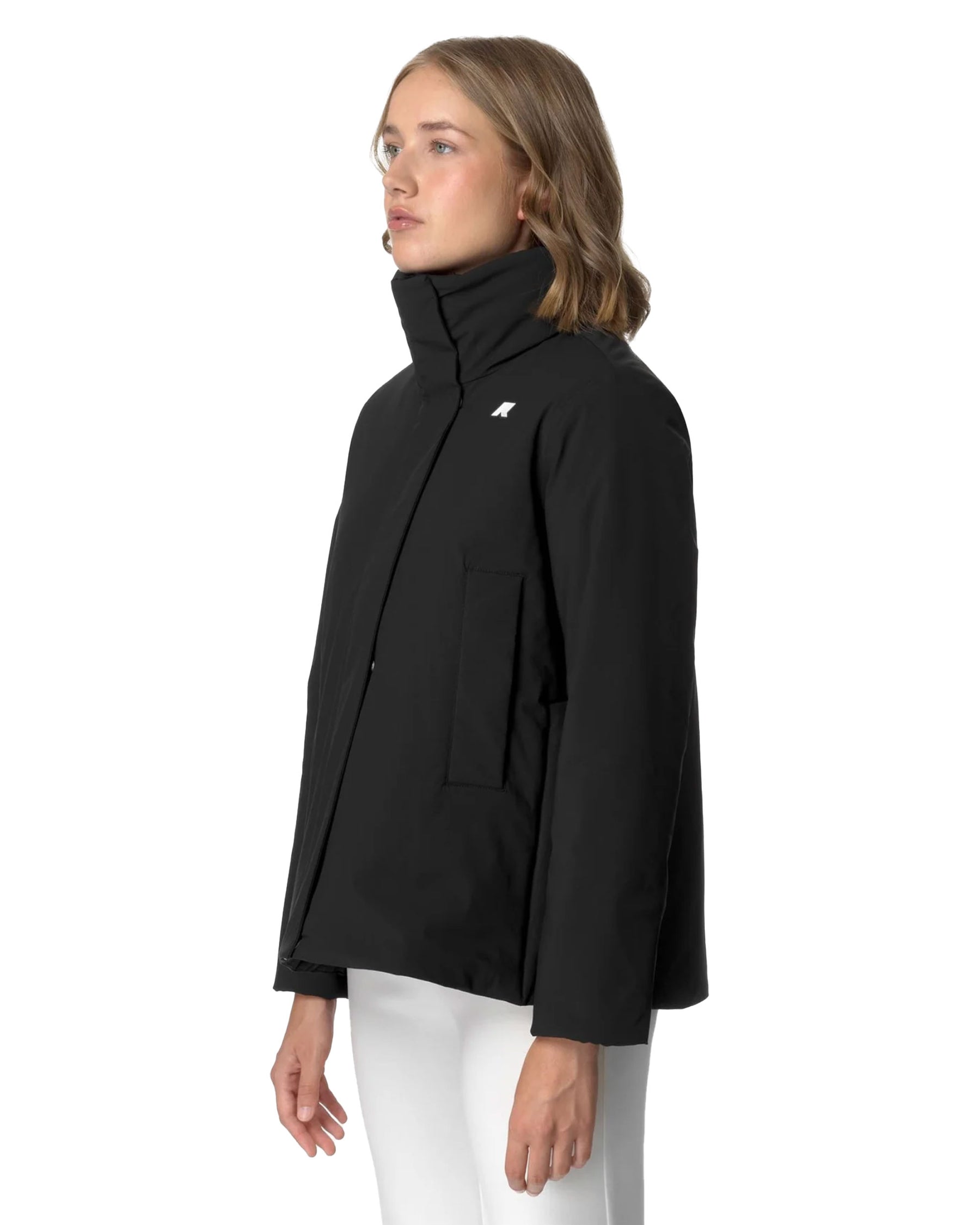 Woman Jacket K-Way Marlette St Warm Black