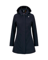 Woman Jackets K-Way Mathy Bonded Blue