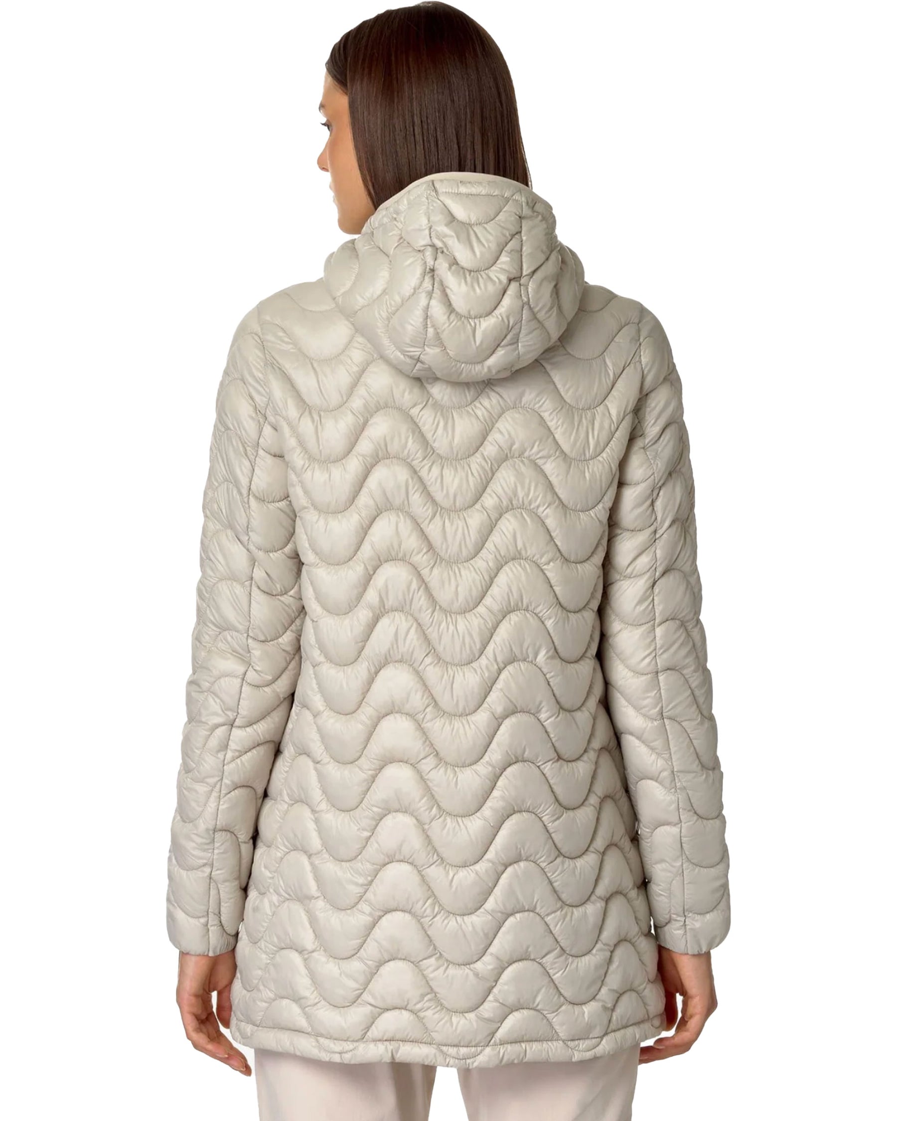 Giacca Donna K-Way Sophie Quilted Warm Beige