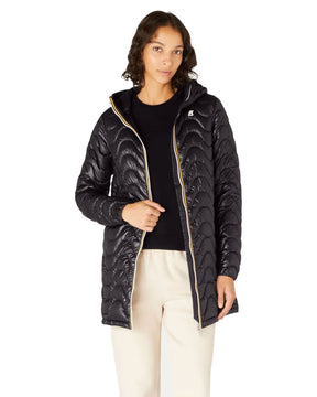 Woman's Jackets K-Way Sophie Quilted Warm Black