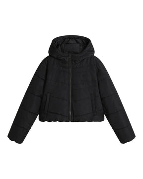 Giacca Donna Vans Mte Foundry Crop Puff Hood Black