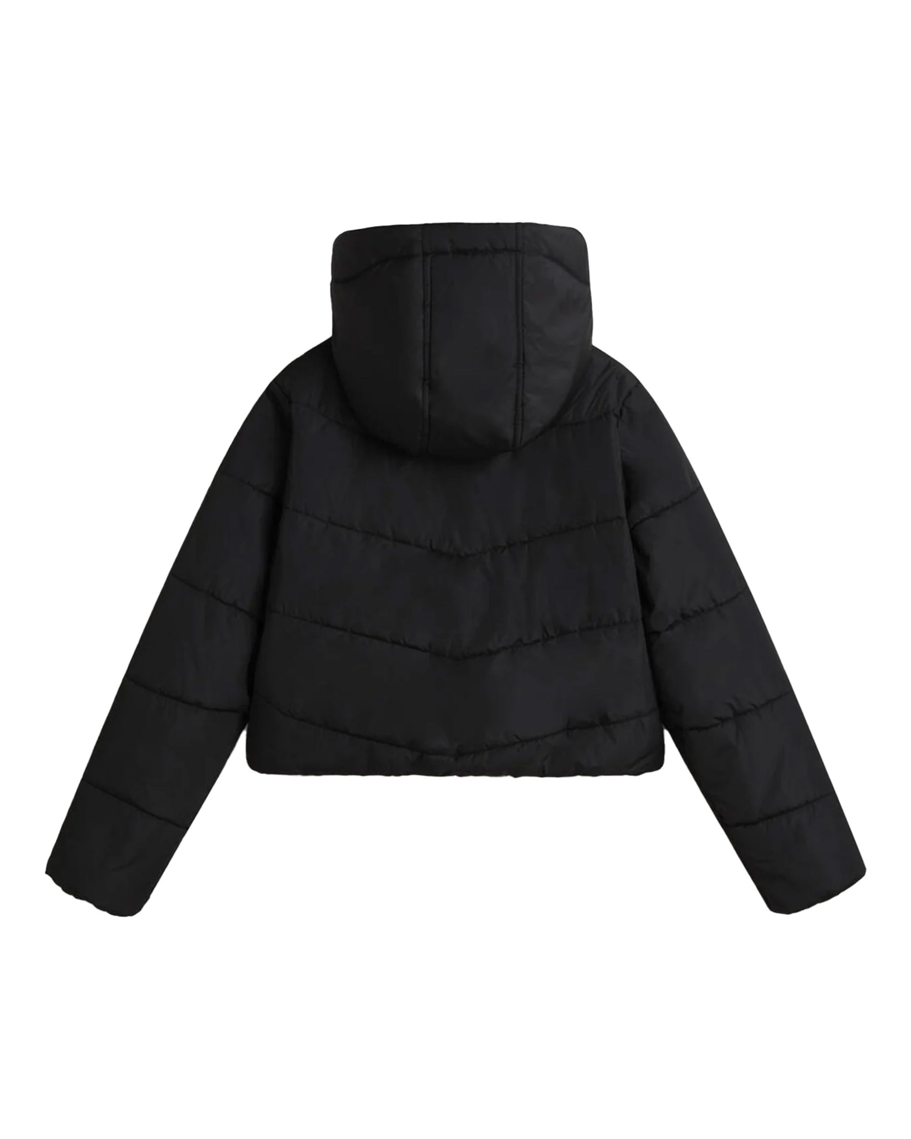 Giacca Donna Vans Mte Foundry Crop Puff Hood Black