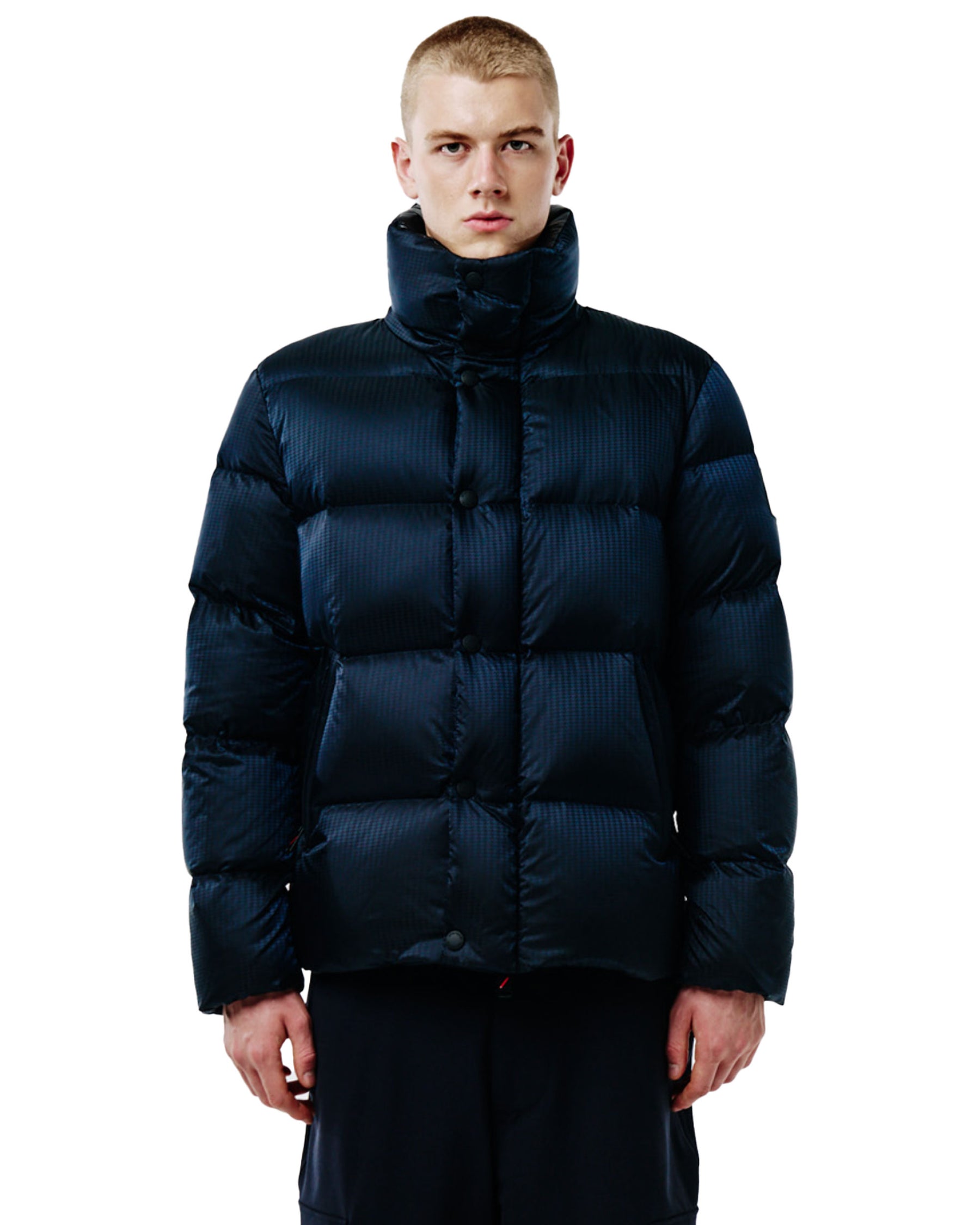 Man Jackets After Label Chamonix Blue Carbon