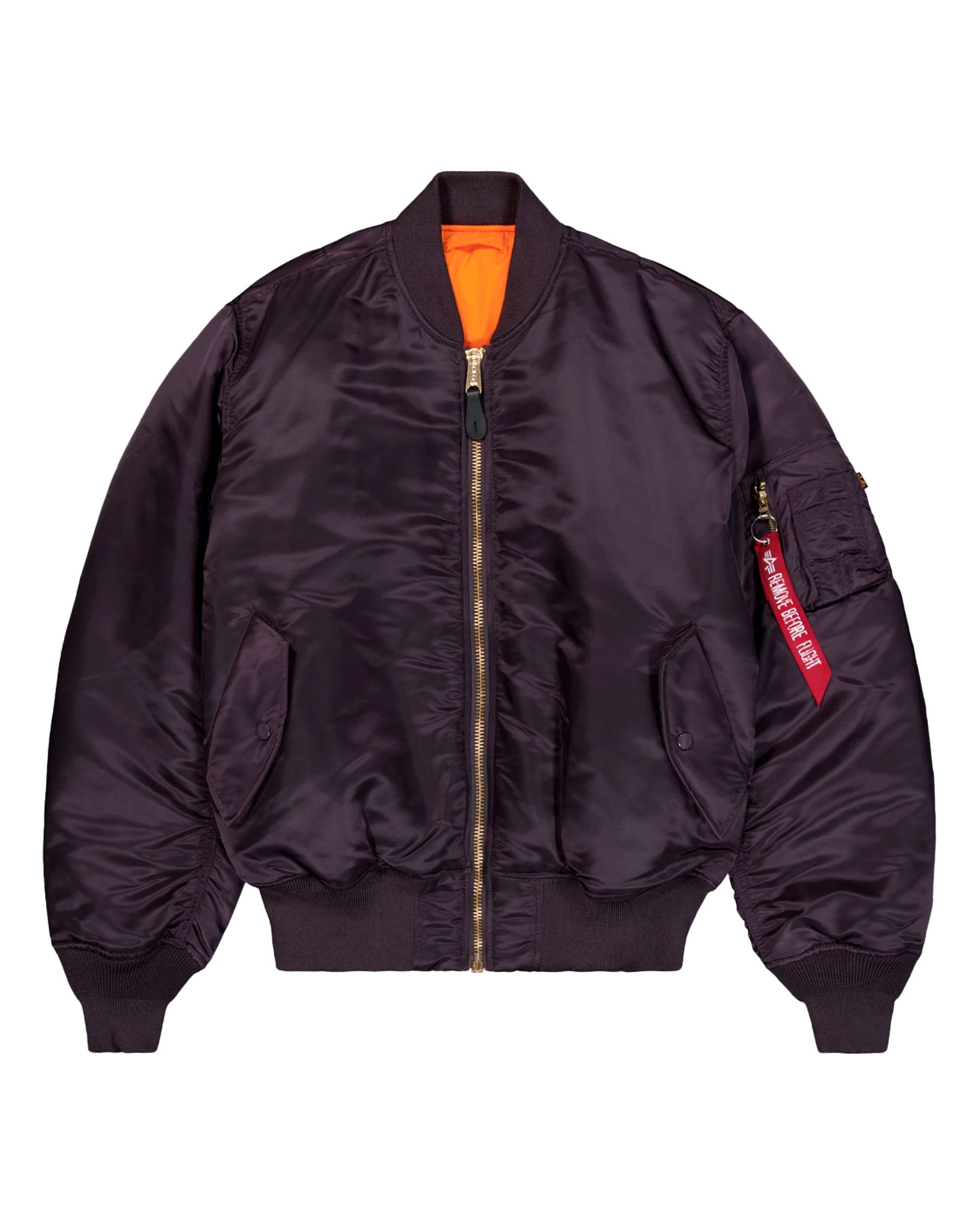 Man Jackets Alpha Industries MA-1 Heritage Plum