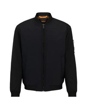 Giacca Uomo Boss Bomber Obright Nero