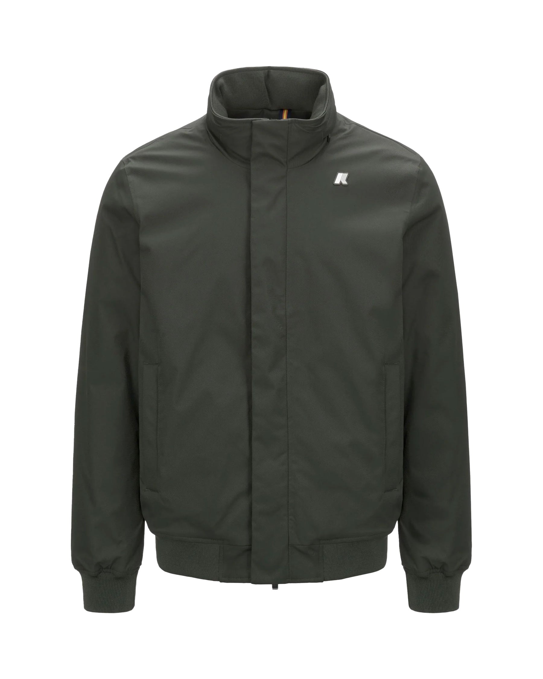 Man Jacket K-Way Amaury Twill Marmotta Green