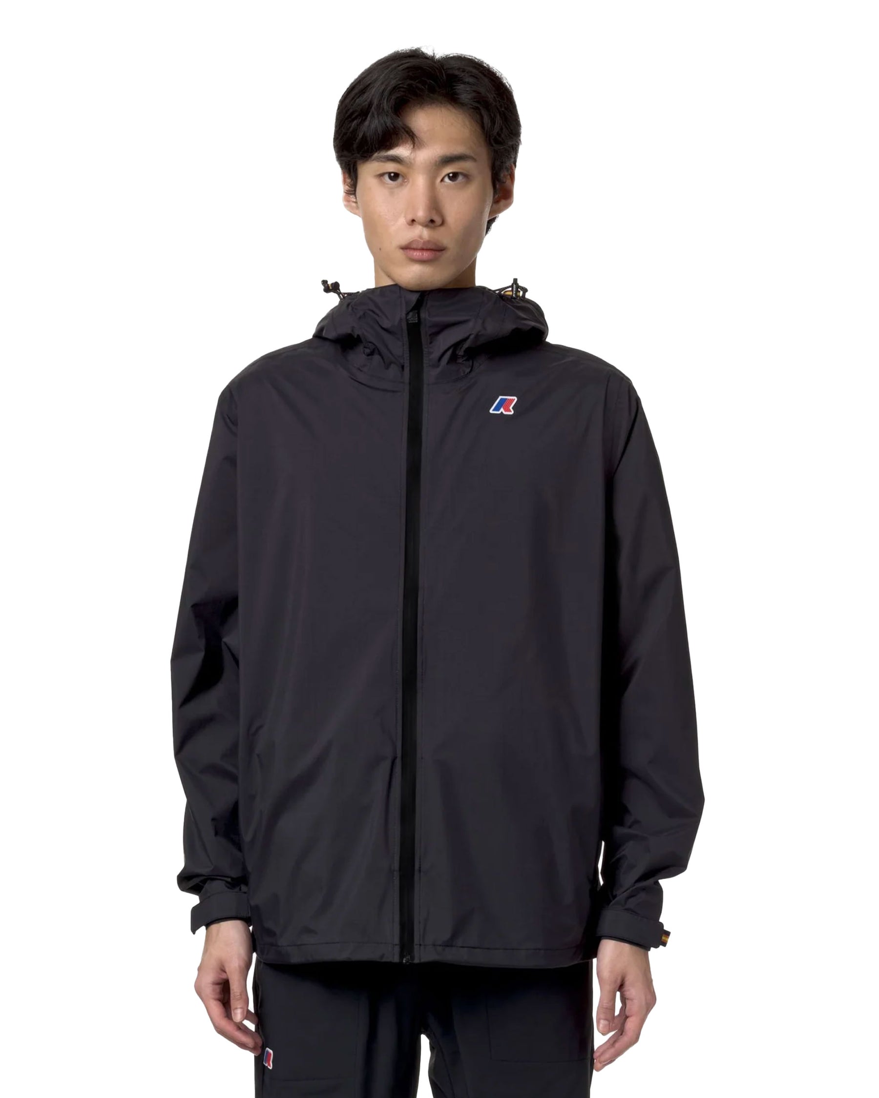 Man Jacket K-Way Charmel Travel Black