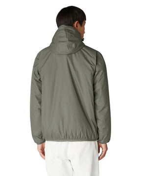 Giacca Uomo K-Way Le Vrai 3.0 Claude Warm Verde Militare