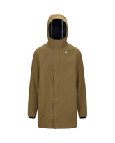 Man Jackets K-Way Marlyn Bonded Brown Corda