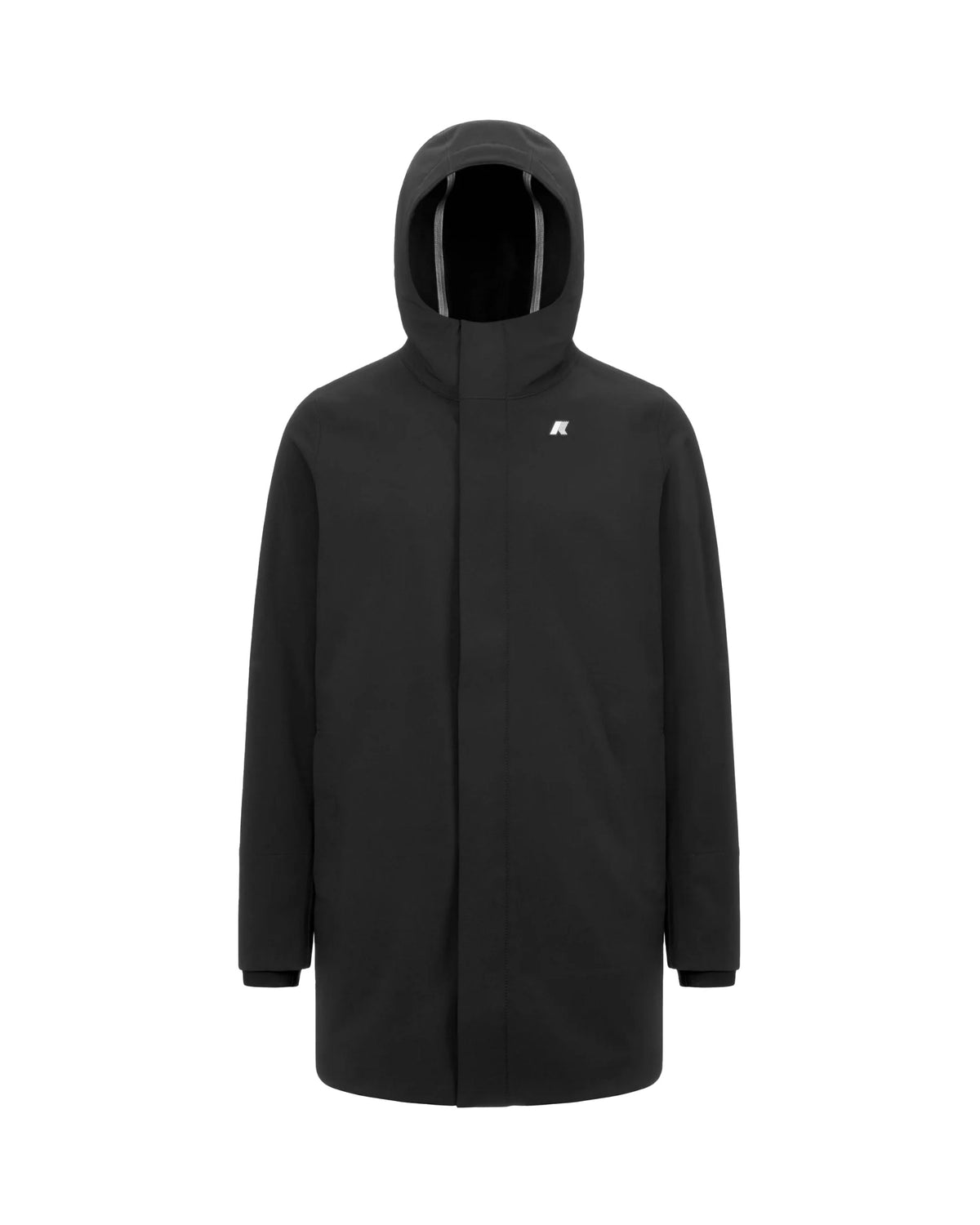 Man Jackets K-Way Marlyn Bonded Pile Black