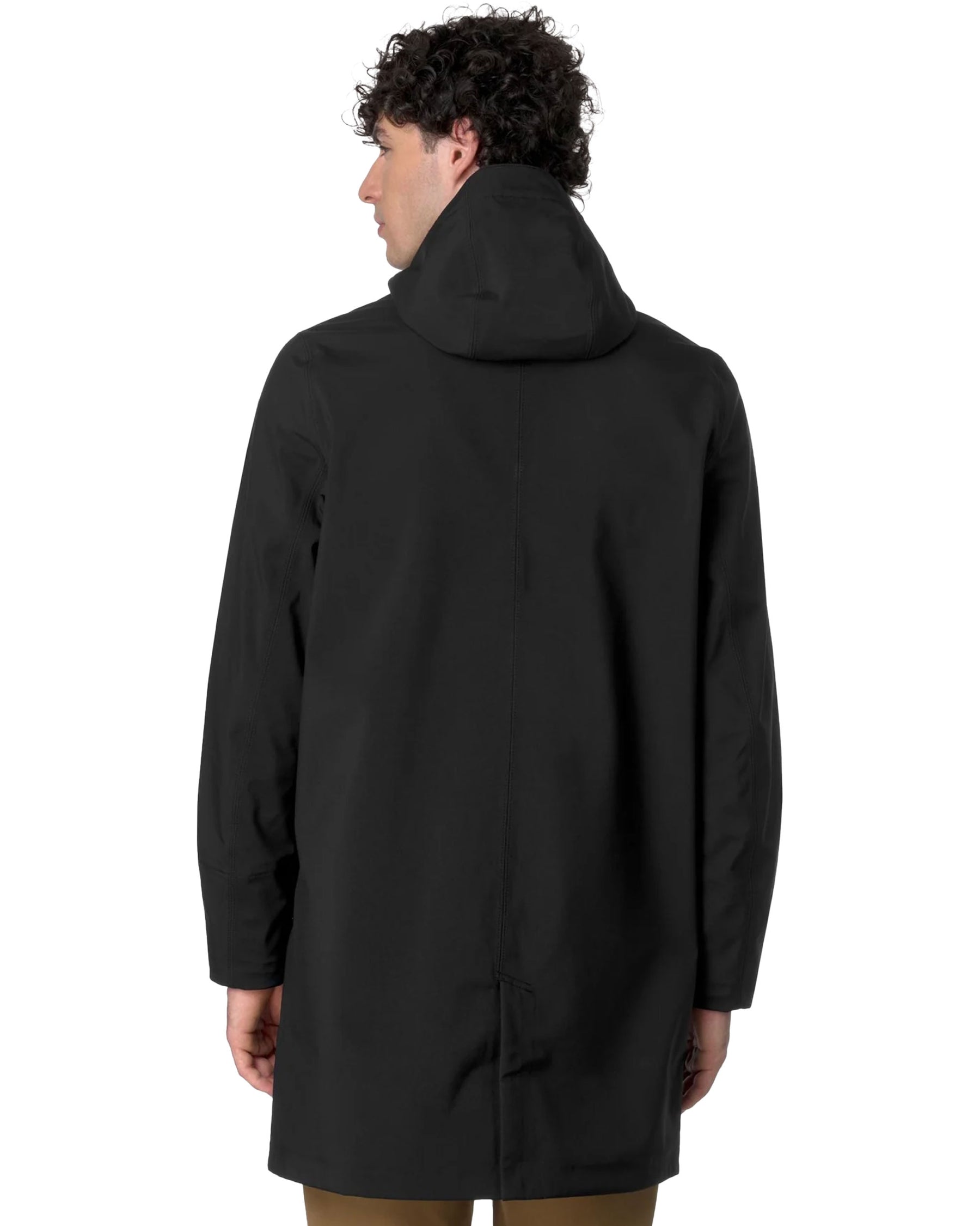 Man Jackets K-Way Thomas Bonded Black