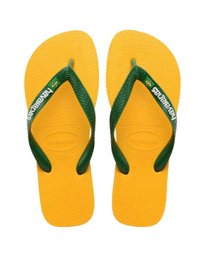 Havaianas Brasil Logo Pop Yellow