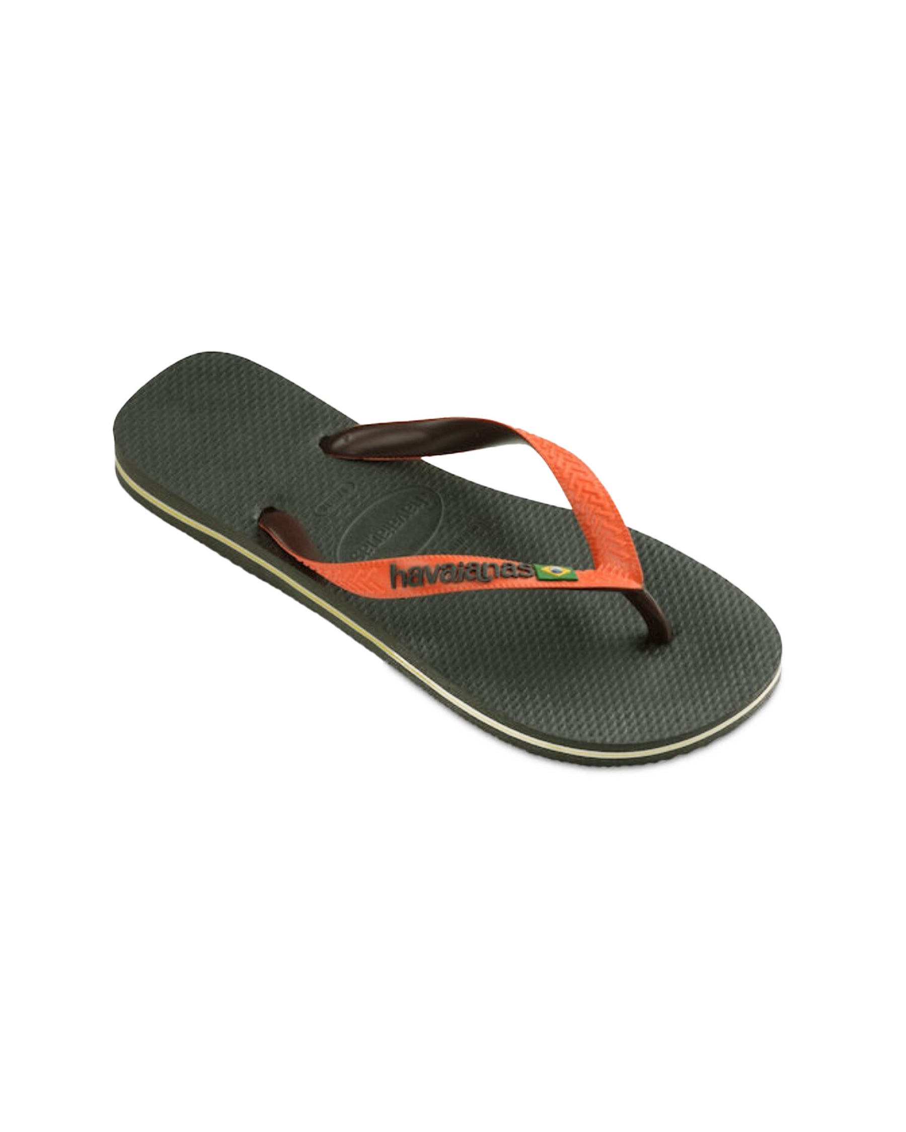 Havaianas Brasil Mix Olive Green Sunset Orange