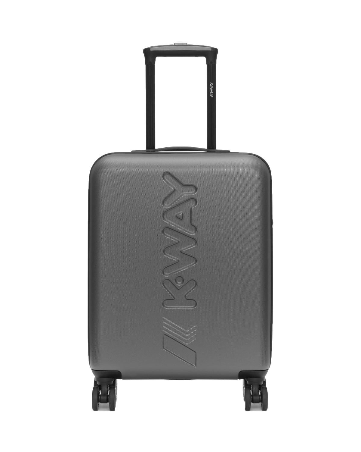 K-Way Cabin Trolley Small Metallic Grey