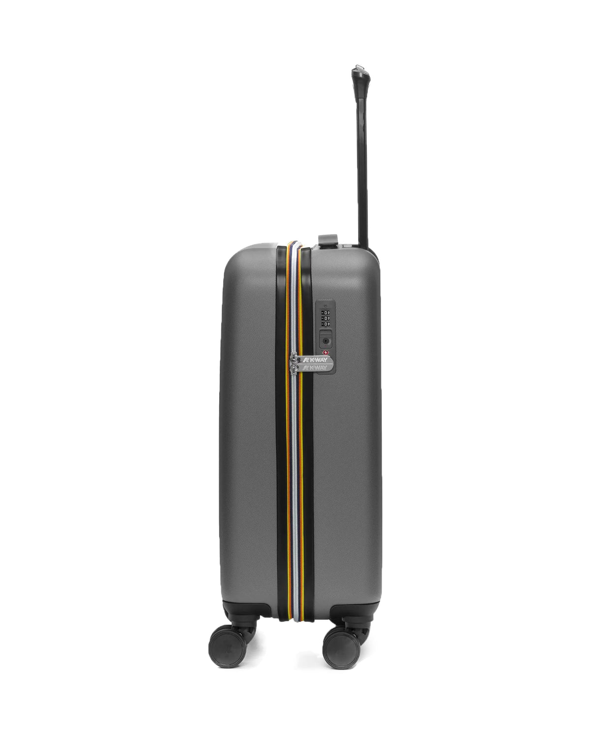 K-Way Cabin Trolley Small Metallic Grey