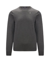 K-Way Pullover Girocollo Sebastien Merino Grigio