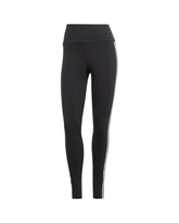 Legging Donna Adidas 3 Stripe Nero