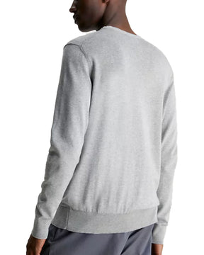 Calvin Klein Cotton Silk Blend Cn Sweater Grey