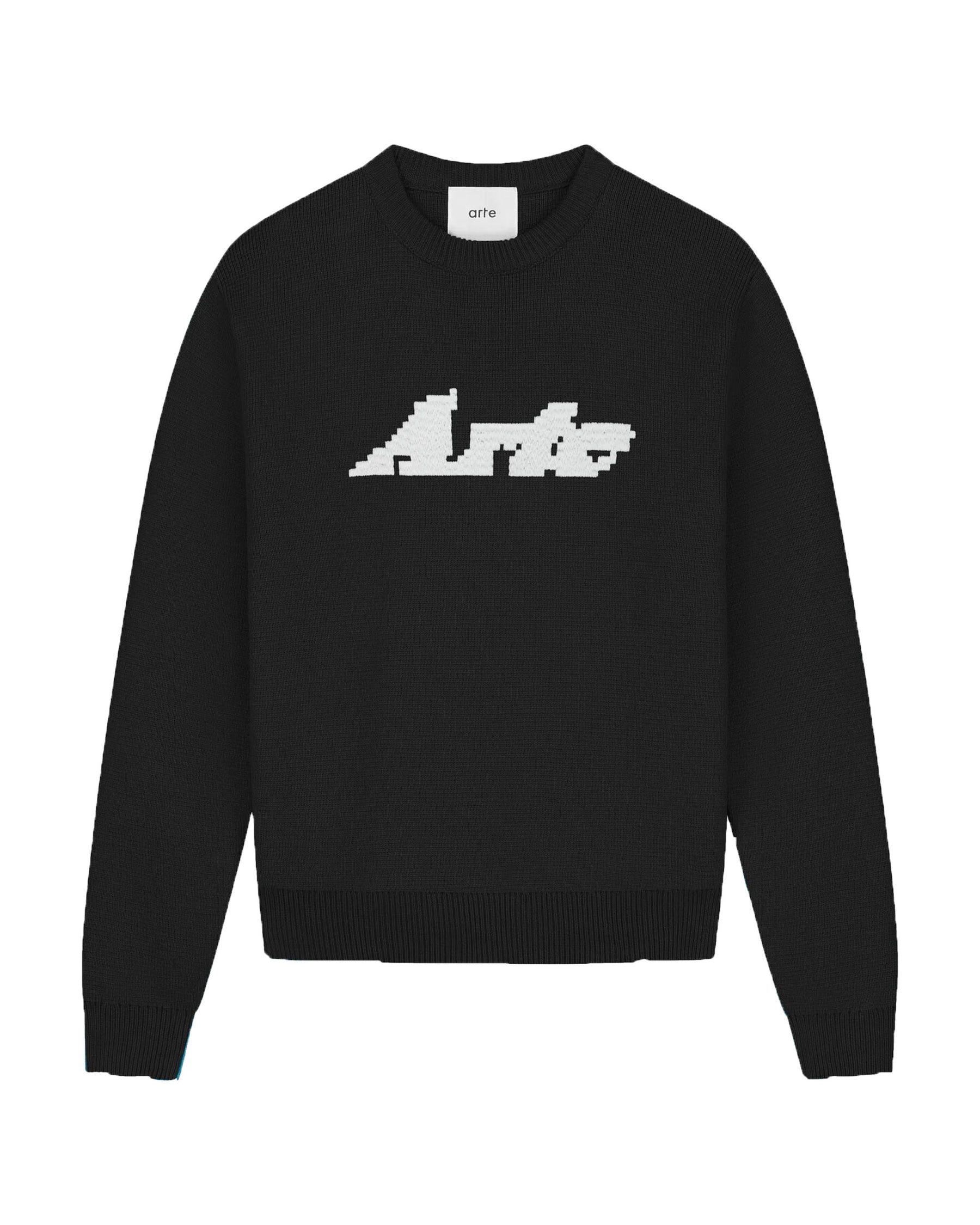 Man Sweater Arte Antwerp Kobe Logo Black