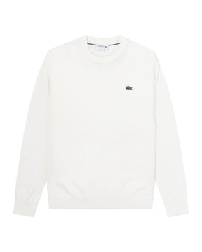 Maglione Uomo Lacoste Cotone Bianco