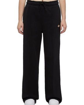 Pantalone Donna Dickies Mapleton Straight Sweatpant W Black