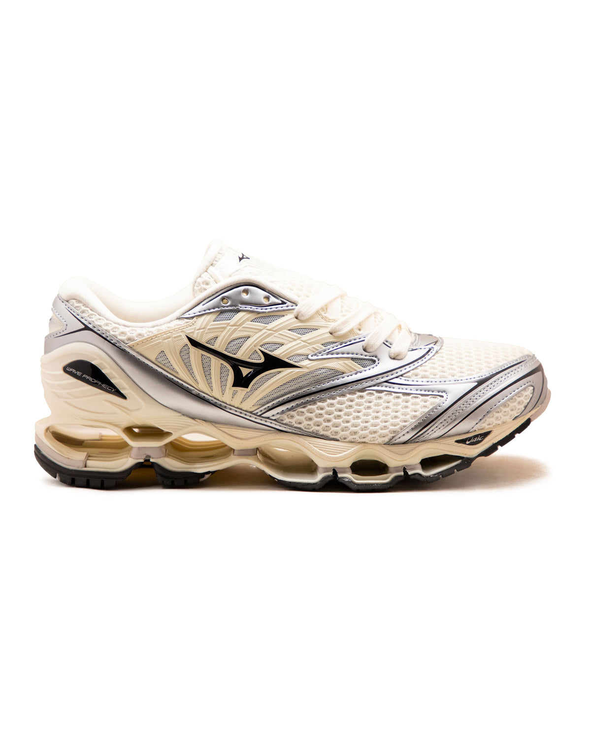 Mizuno Wave Prophecy Ls White Silver