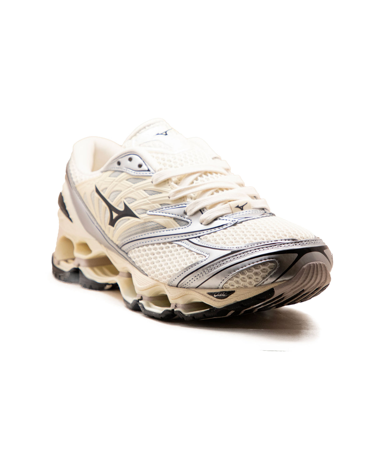 Mizuno Wave Prophecy Ls White Silver