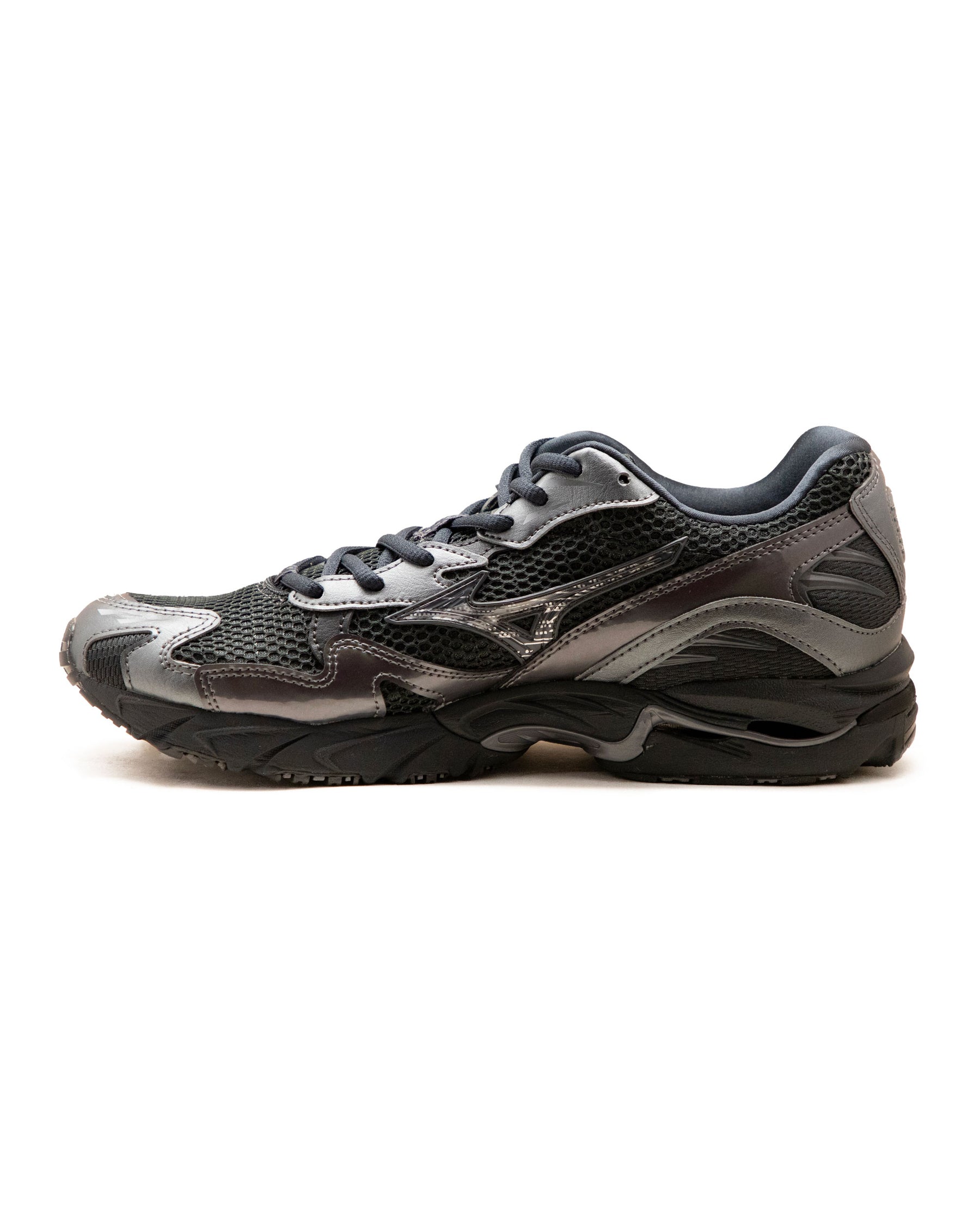 Mizuno Wave Rider 10 Nero-Grigio