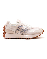 New Balance 327 Bianco Leopardato