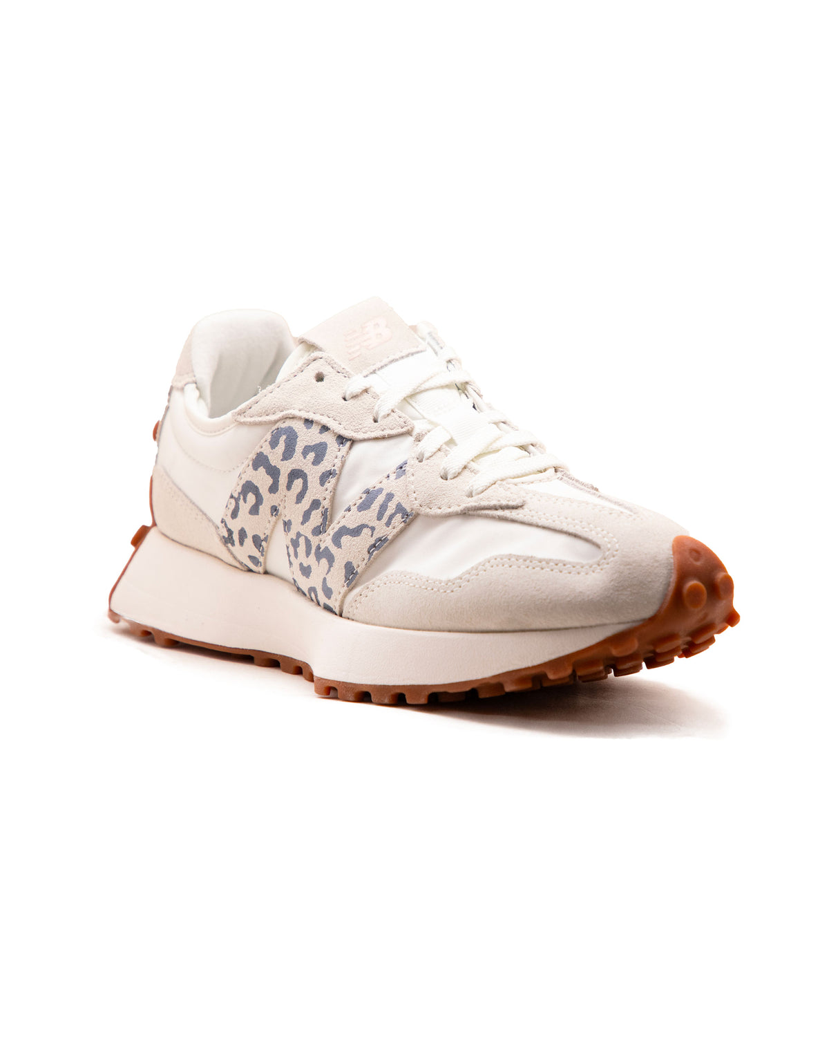 New Balance 327 Bianco Leopardato