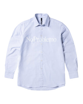 No Problemo LS Stripe Shirt Blue