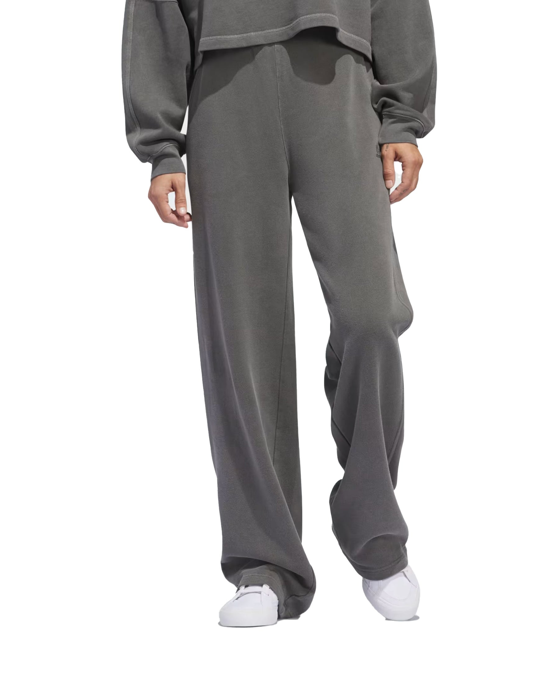 Woman's Trousers Adidas Ess Plus Sweatpant Grey