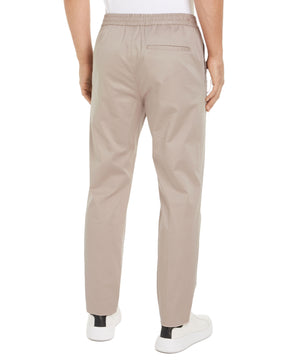 Man Trousers Calvin Klein Stretch Sateen Jogger Atmosphere