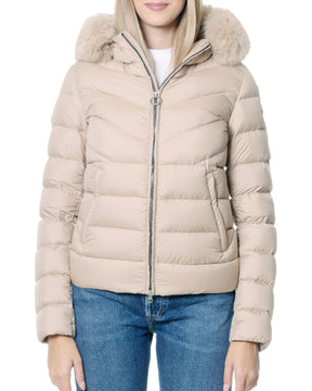 Woman's Jackets Colmar Originals With Fur Cream