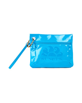 Sundek Clutch Bag Clear Blue