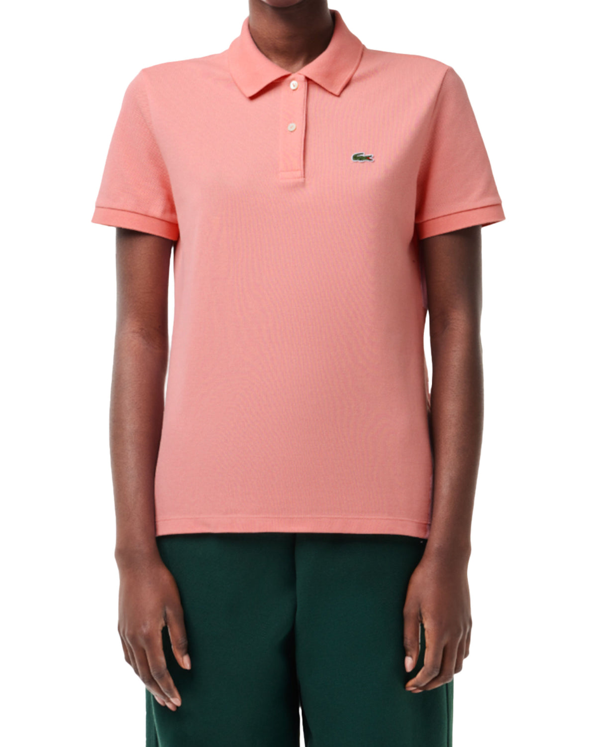 Woman's Polo Shirt Lacoste Pink