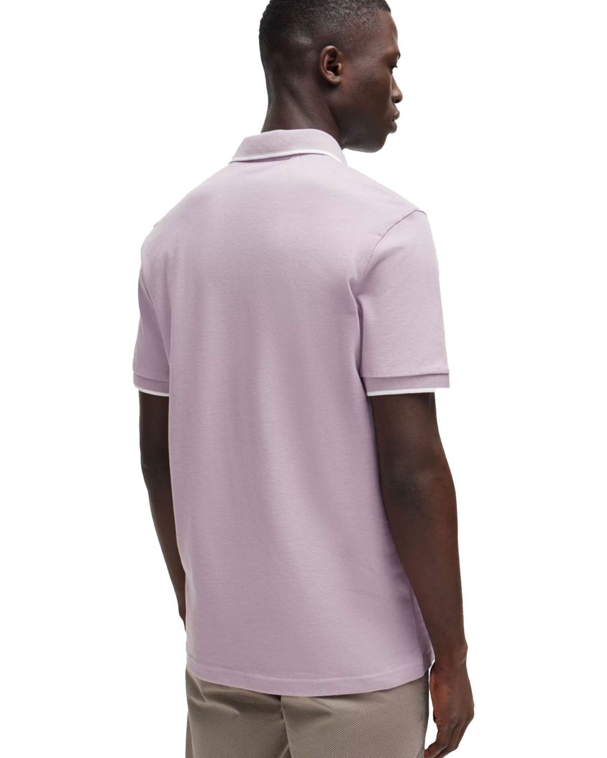 Polo Uomo Boss Basic Glicine