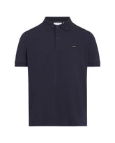 Man Polo Shirt Calvin Klein Thermo Tech Pique Slim Blue