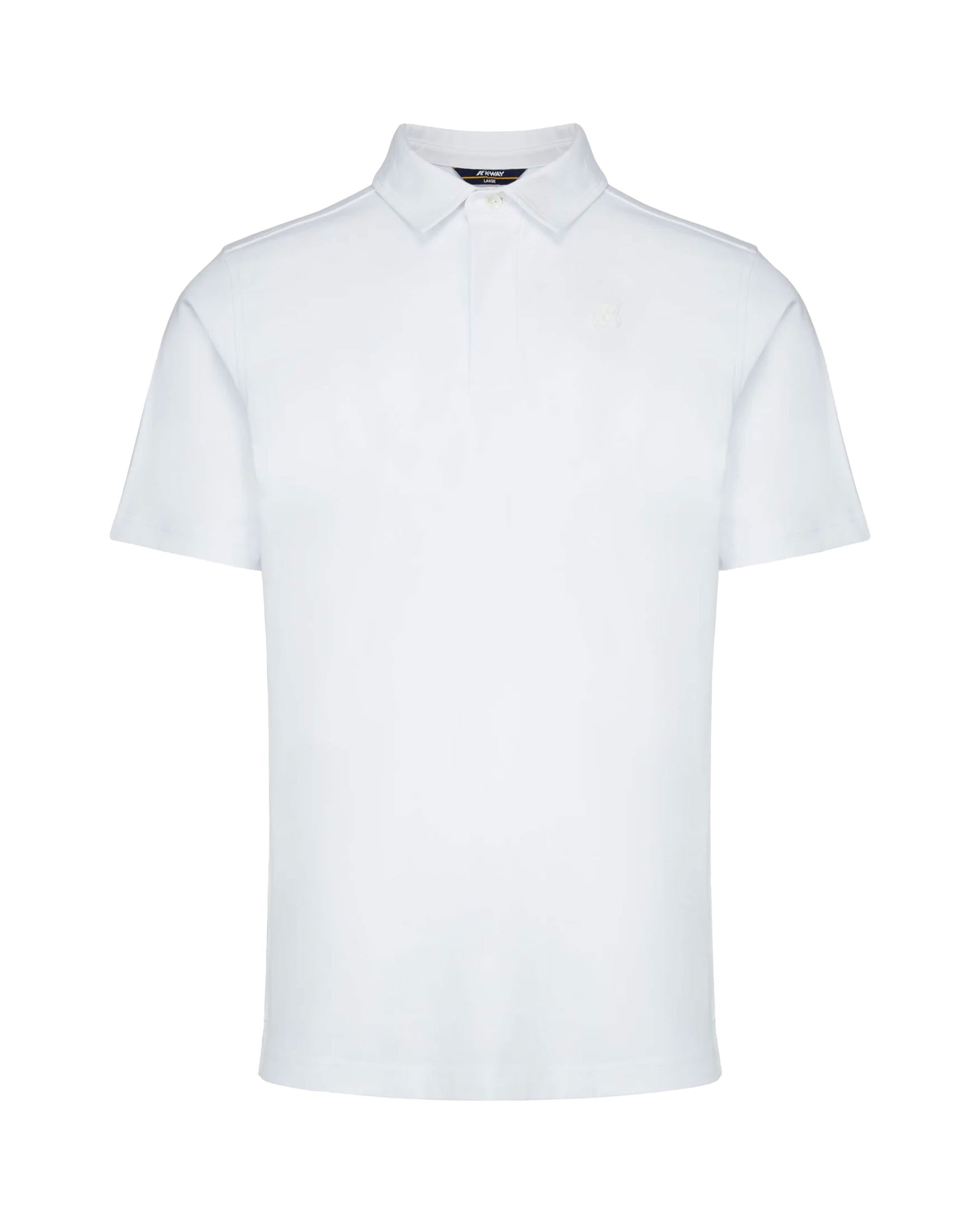 Polo Uomo K-Way Jersey Vincelle Bianco