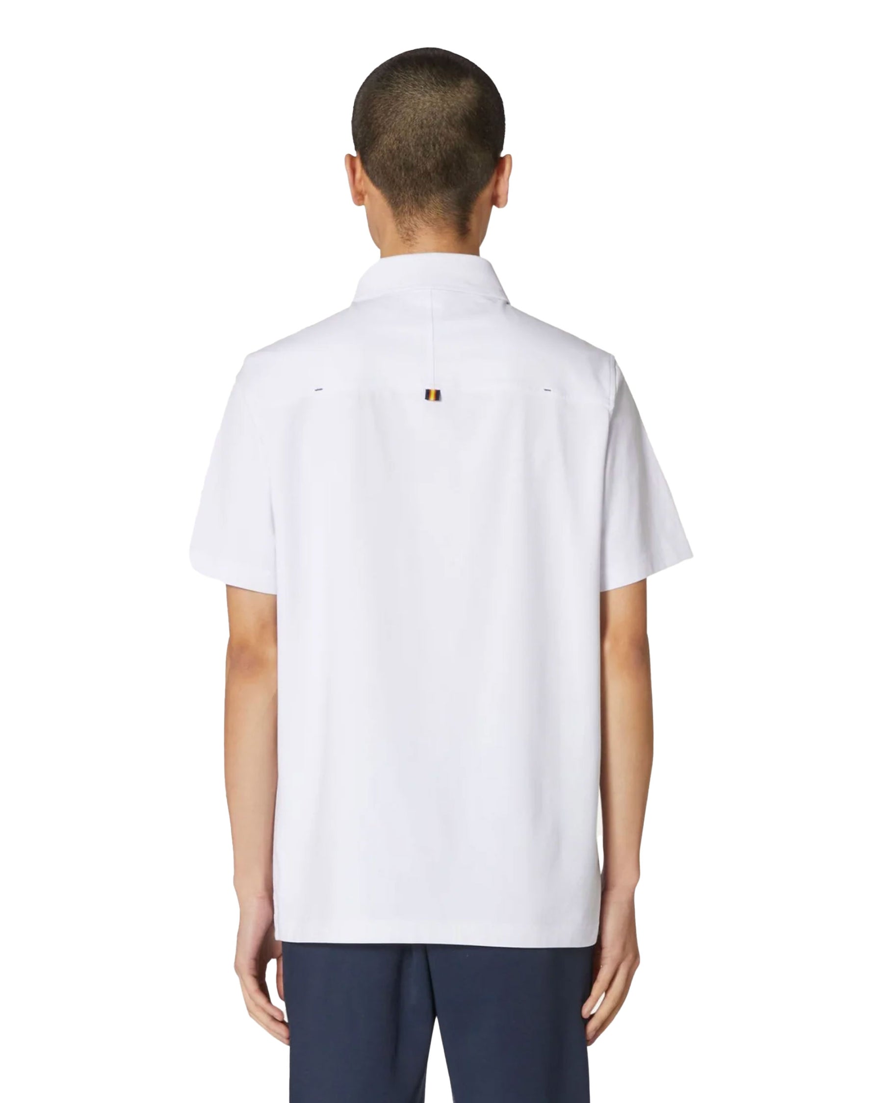 Polo Uomo K-Way Jersey Vincelle Bianco