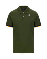 Man Polo Shirt K-Way Vincent Green