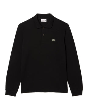 Man Polo Shirt Lacoste 13.12 Long Sleeve Black