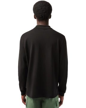 Man Polo Shirt Lacoste 13.12 Long Sleeve Black