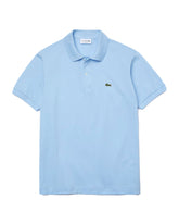 Man Polo Shirts Lacoste L.12.12 Clear Blue