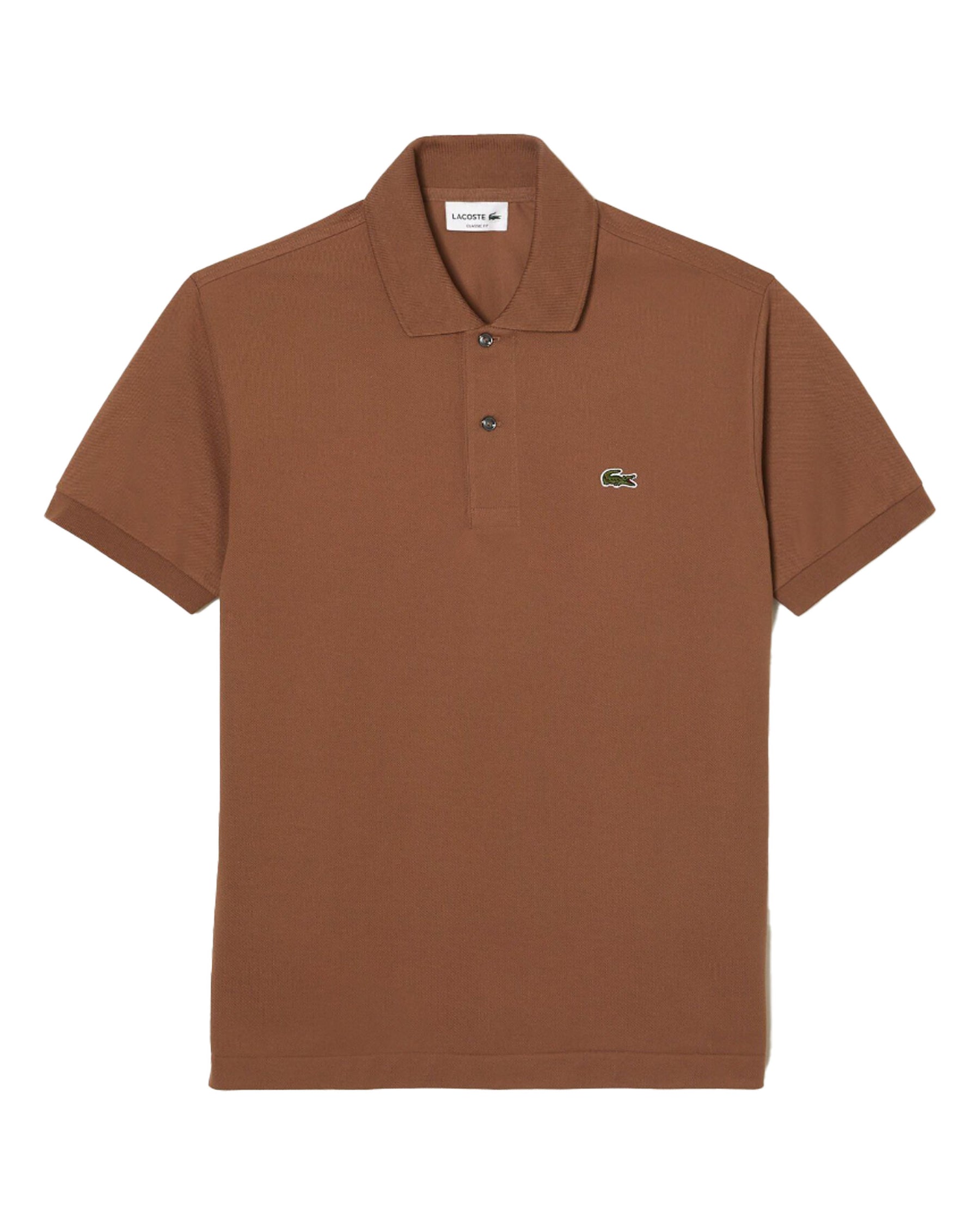 Man Polo Shirt Lacoste L.12.12 Light Brown