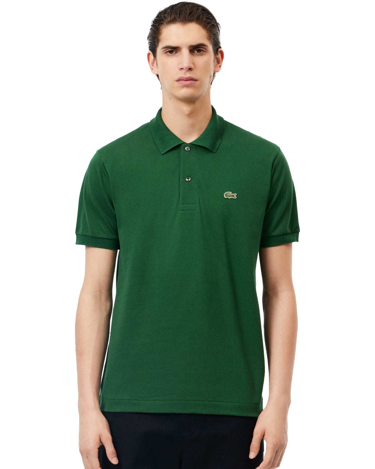 Man Polo Shirt Lacoste L.12.12 Green